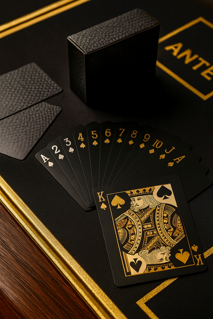 24K Gold Poker Cards – Collector’s Waterproof Set
