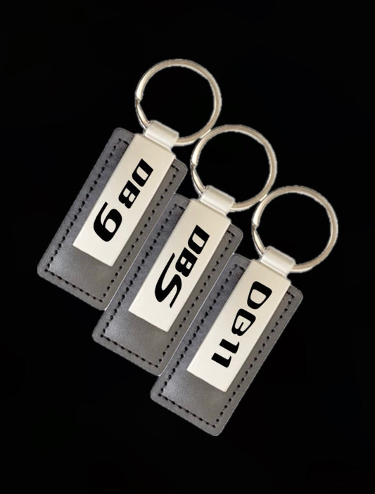 Aston Leather & Metal Keychain – Gentleman’s Edition