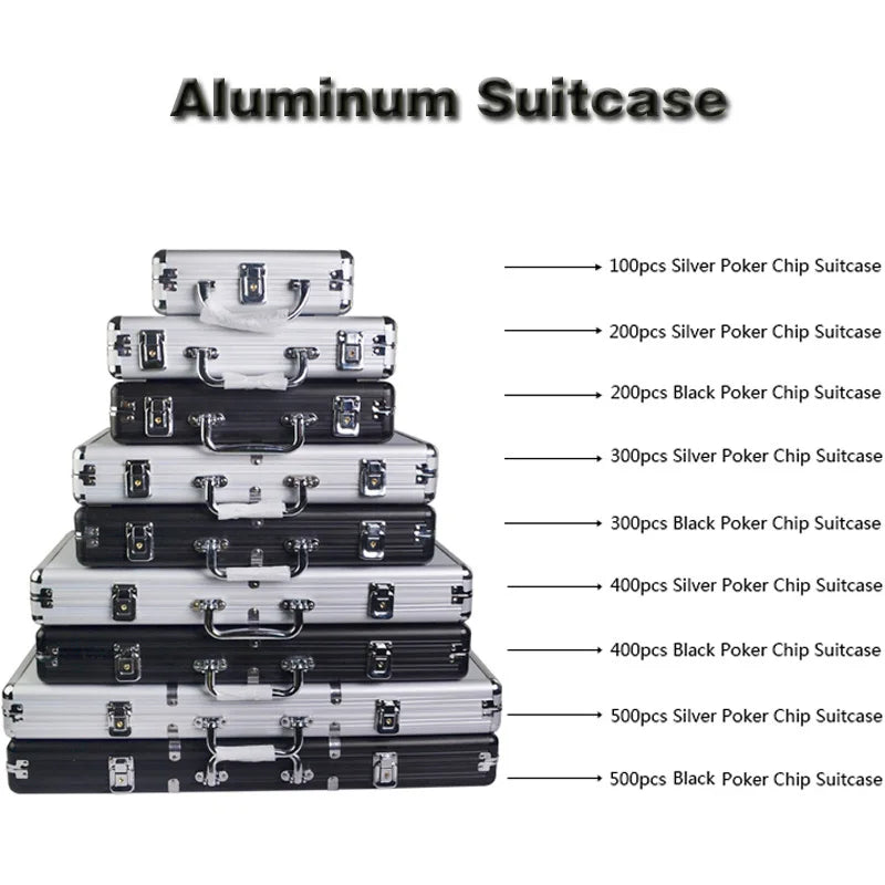 Casino Royale Poker Chip Case – 100–500pcs