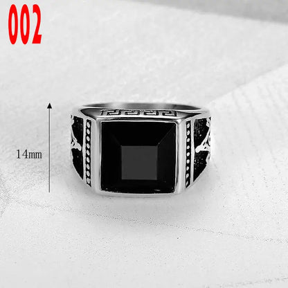 Masonic Titanium Steel Ring – Brotherhood Edition