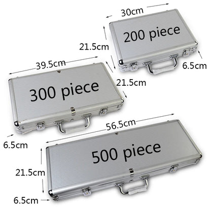 Casino Royale Poker Chip Case – 100–500pcs