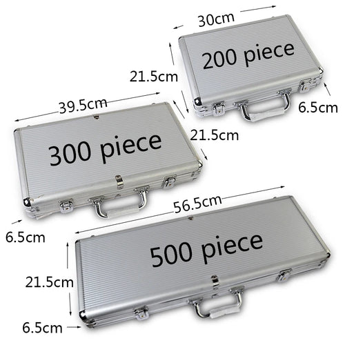 Casino Royale Poker Chip Case – 100–500pcs