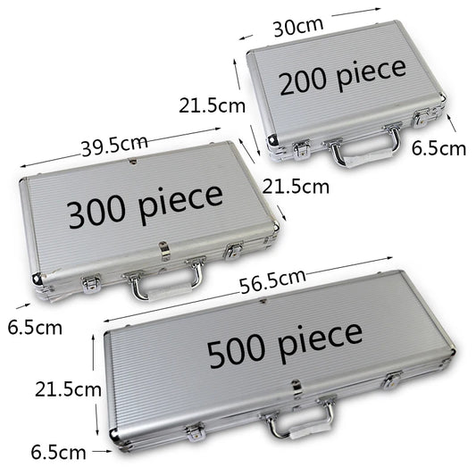 Casino Royale Poker Chip Case – 100–500pcs