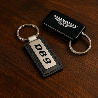 Aston Leather & Metal Keychain – Gentleman’s Edition