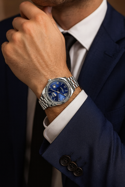 BINBOND 0733 Luxury Nightlight Quartz Watch