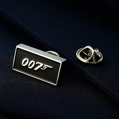 🎖️ 007 Gold Lapel Pin – Signature Edition