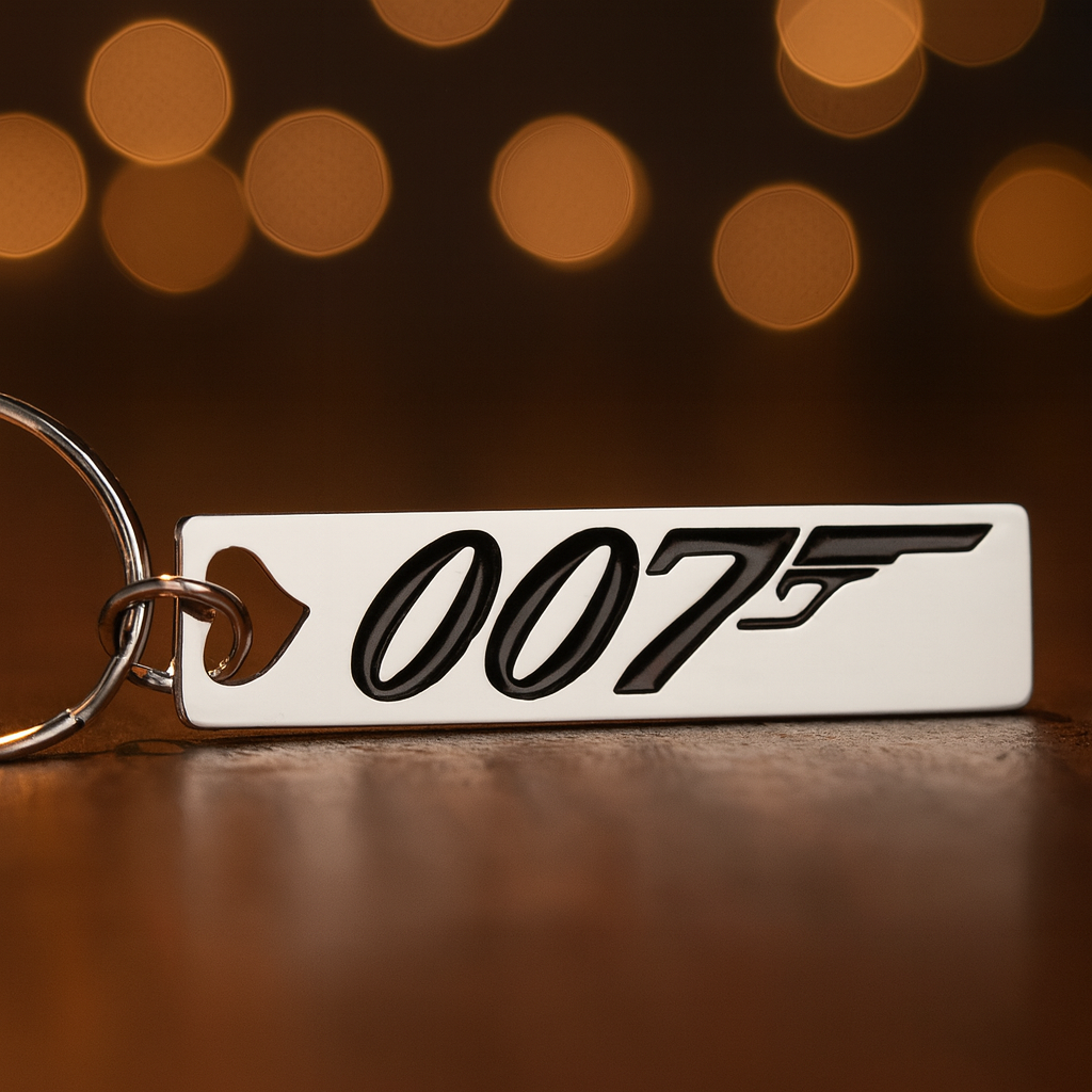 🗝️ Cristiano 007 Stainless Steel Keychain