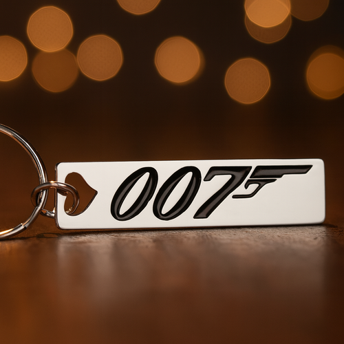 🗝️ Cristiano 007 Stainless Steel Keychain
