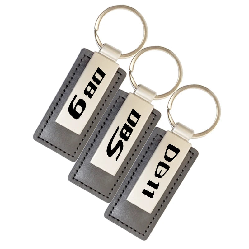 Aston Leather & Metal Keychain – Gentleman’s Edition