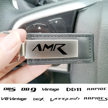 Aston Leather & Metal Keychain – Gentleman’s Edition