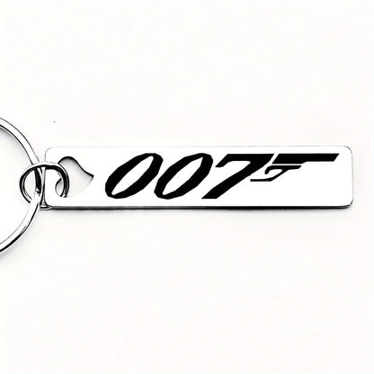 🗝️ Cristiano 007 Stainless Steel Keychain