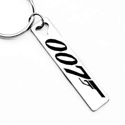 🗝️ Cristiano 007 Stainless Steel Keychain