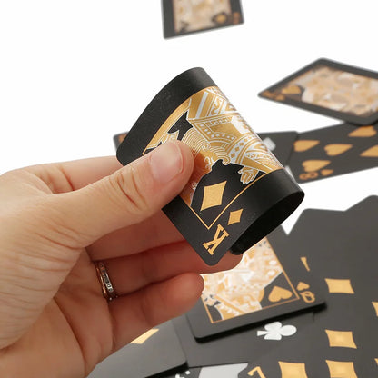 24K Gold Poker Cards – Collector’s Waterproof Set