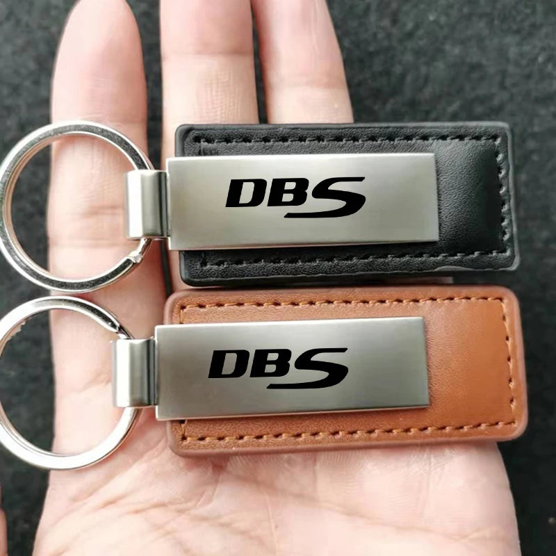 Aston Leather & Metal Keychain – Gentleman’s Edition