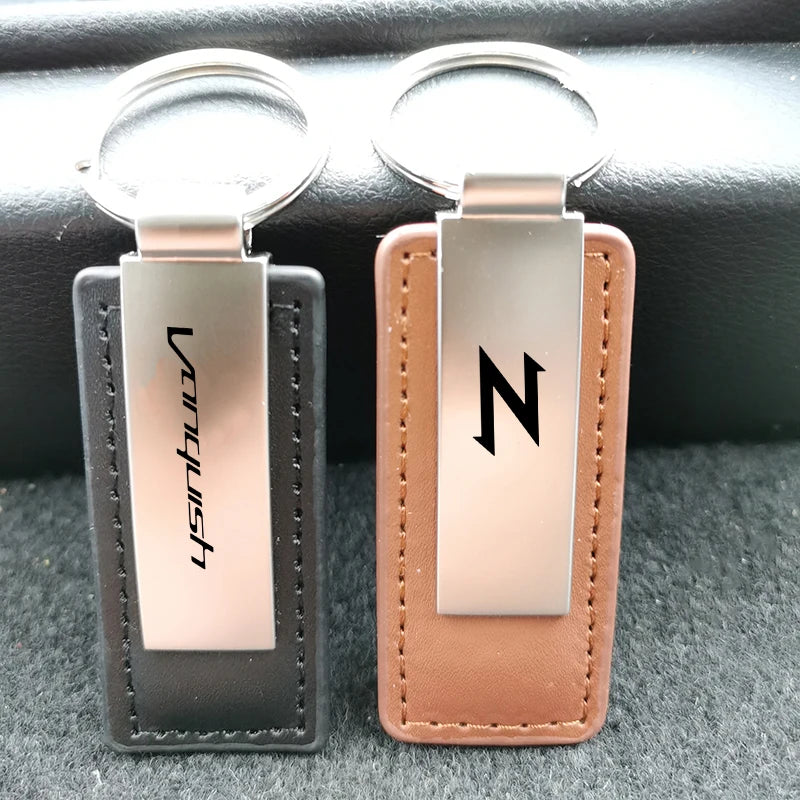 Aston Leather & Metal Keychain – Gentleman’s Edition