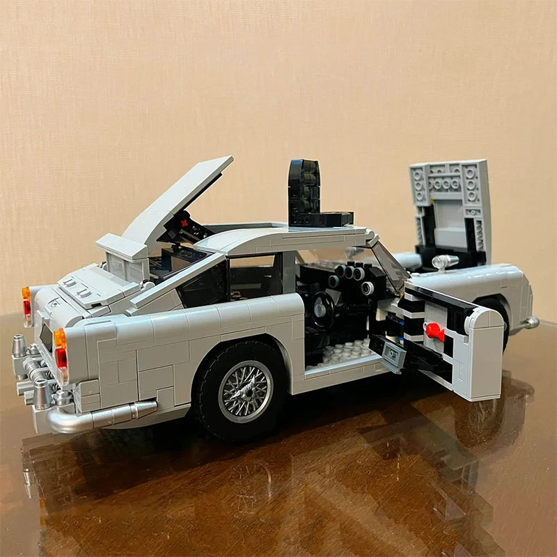 1439PCS 007 MOC Classic Racing Car Building Blocks Set DIY Sports Vehicle Model Assemble Bricks Toys Gift For Children Adult Boy